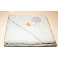 toalha de banho c capuz bordado 100x100